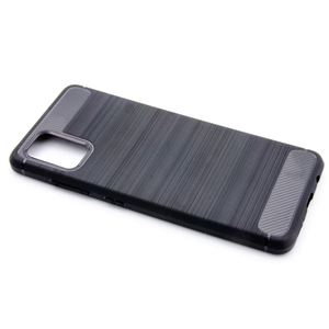 Maska za Samsung Galaxy A71 — TPU Brushed, black