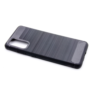 Maska za Samsung Galaxy S20 — TPU Brushed, black