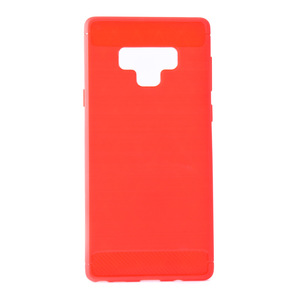 Maska za Samsung Galaxy Note 9 — TPU Brushed, red
