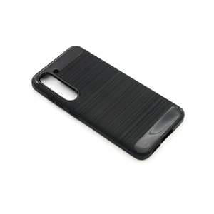 Maska za Samsung Galaxy S23 — TPU Brushed, crna