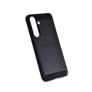 Maska za Samsung Galaxy S25 Plus — TPU Brushed, black