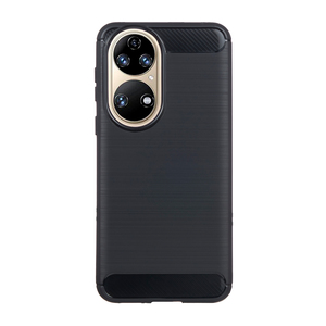 Maska za Huawei P50 — TPU Brushed, black