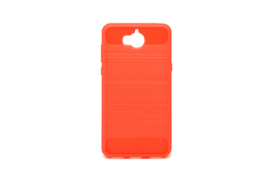 Maska za Huawei Nova — TPU Brushed Y5 2017 /Y6 2017 Young, red