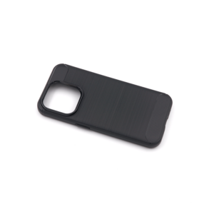 Maska za Apple iPhone 15 Pro — TPU Brushed, black