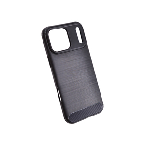 Maska za Apple iPhone 17 Pro Max — TPU Brushed, black