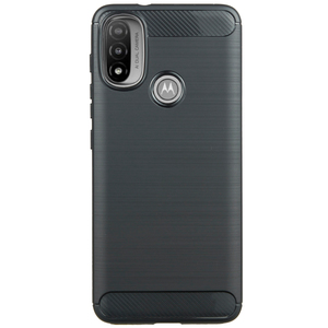 Maska za Motorola Moto E20 — TPU Brushed, black