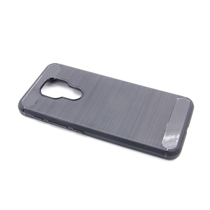 Maska za Motorola Moto E7 Plus — TPU Brushed, black