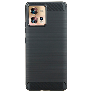 Maska za Motorola Edge 30 Fusion — TPU Brushed, black