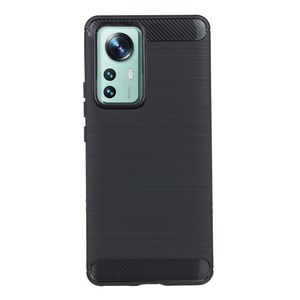 Maska za Xiaomi 12 Pro — TPU Brushed, black