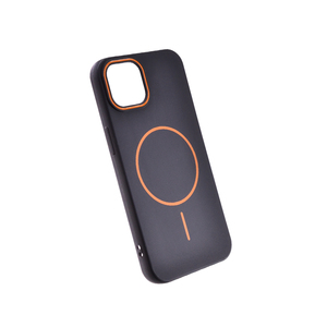 Maska za Apple iPhone 14 — TPU Camera Line Magsafe, crna