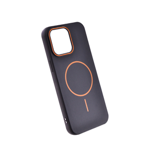 Maska za Apple iPhone 15 Pro Max — TPU Camera Line Magsafe, crna