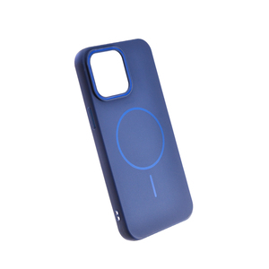 Maska za Apple iPhone 15 Pro Max — TPU Camera Line Magsafe, plava