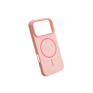 Maska za Apple iPhone 17 Pro — TPU Camera Line Magsafe, roza