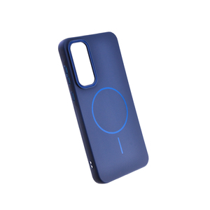 Maska za Samsung Galaxy A55 5G — TPU Camera Line Magsafe, plava