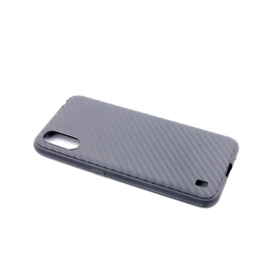 Maska za Samsung Galaxy A01 — TPU Carbon 0,3mm, black