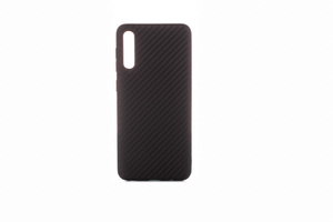 Maska za Samsung Galaxy A30s — TPU Carbon 0,3mm, black