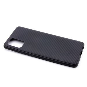 Maska za Samsung Galaxy A51 — TPU Carbon 0,3mm, black