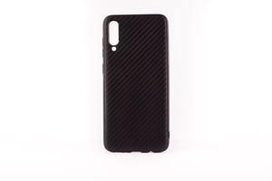 Maska za Samsung Galaxy A70 — TPU Carbon 0,3mm, black