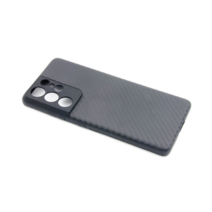 Maska za Samsung Galaxy S21 Ultra — TPU Carbon 0,3mm, black