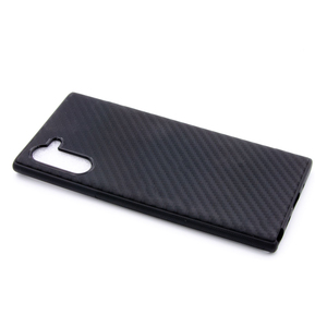 Maska za Samsung Galaxy Note 10 — TPU Carbon 0,3mm, black