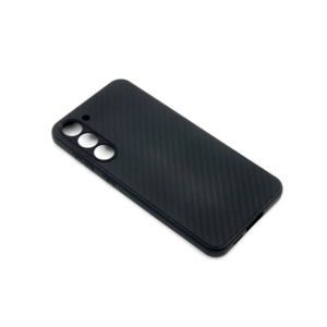 Maska za Samsung Galaxy S23 Plus — TPU Carbon 0,3mm, black
