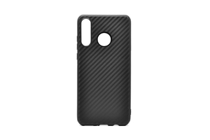 Maska za Huawei P30 Lite — TPU Carbon 0,3mm, black