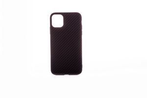 Maska za Apple iPhone 11 Pro — TPU Carbon 0,3mm, black