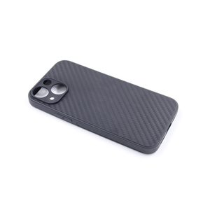 Maska za Apple iPhone 13 mini — TPU Carbon 0,3mm, black