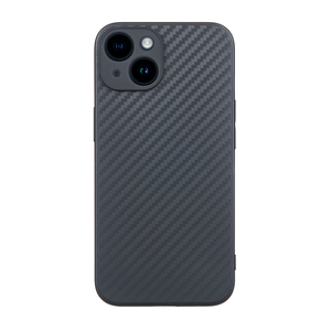 Maska za Apple iPhone 14 — TPU Carbon 0,3mm, black