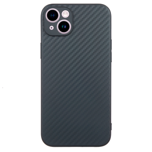 Maska za Apple iPhone 14 Plus — TPU Carbon 0,3mm, black