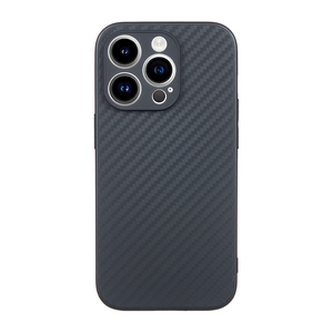 Maska za Apple iPhone 14 Pro — TPU Carbon 0,3mm, black