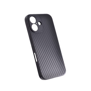 Maska za Apple iPhone 16 — TPU Carbon 0,3mm, black