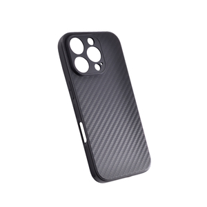 Maska za Apple iPhone 16 Pro — TPU Carbon 0,3mm, black