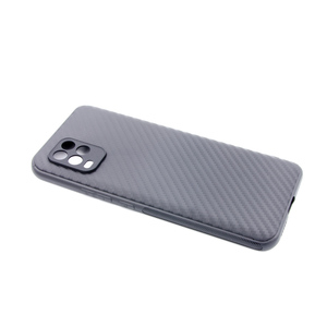 Maska za Xiaomi Mi 10 Lite — TPU Carbon 0,3mm, black
