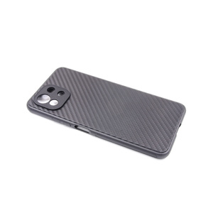 Maska za Xiaomi Mi 11 Lite 5G — TPU Carbon 0,3mm, black