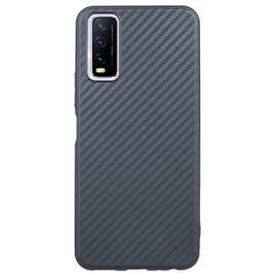 Maska za Vivo Y20 / Y20s / Y20i — TPU Carbon 0,3mm, black