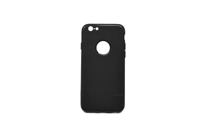 Maska za Apple iPhone 6 Plus — TPU Carbon, black