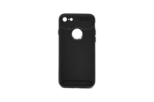 Maska za Apple iPhone 7 — TPU Carbon, black