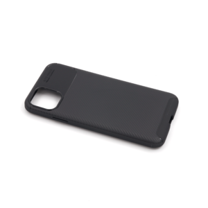 Maska za Apple iPhone 11 Pro Max — TPU Carbon NEW, black