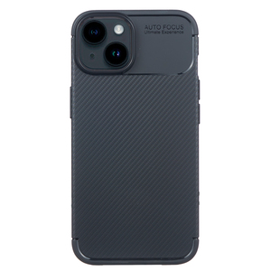 Maska za Apple iPhone 14 — TPU Carbon NEW, black