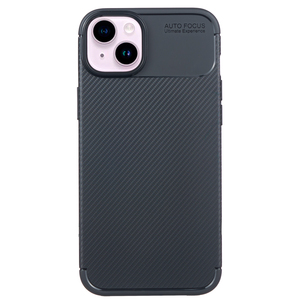 Maska za Apple iPhone 14 Plus — TPU Carbon NEW, black