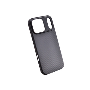 Maska za Apple iPhone 17 Pro Max — TPU Carbon NEW, black