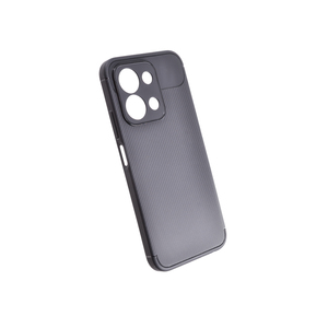 Maska za Xiaomi Redmi 15C — TPU Carbon NEW, black