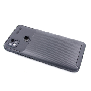 Maska za Xiaomi Redmi 9C — TPU Carbon NEW, black