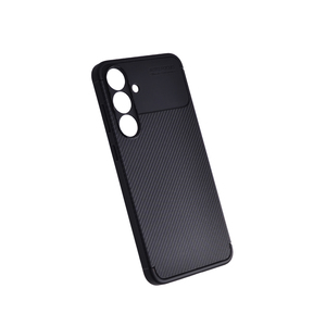 Maska za Samsung Galaxy S25 Plus — TPU Carbon NEW, black