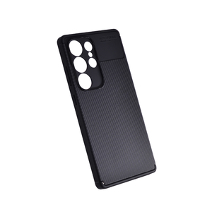Maska za Samsung Galaxy S25 Ultra — TPU Carbon NEW, black