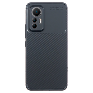 Maska za Xiaomi 12 Lite — TPU Carbon NEW, black