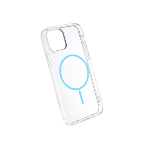 Maska za Apple iPhone 12 Pro — TPU Clear Color Magsafe, svetlo plava