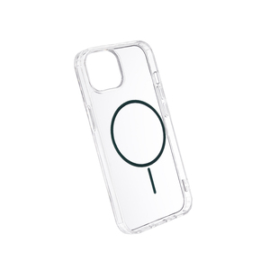 Maska za Apple iPhone 13 — TPU Clear Color Magsafe, crna