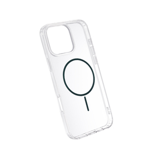 Maska za Apple iPhone 16 Pro Max — TPU Clear Color Magsafe, crna